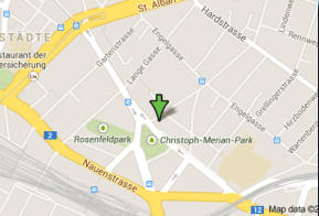 Wegbeschreibung,google maps, Sevogelstr.123,4052 Basel